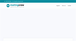 Desktop Screenshot of mailingcrew.de